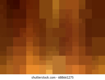 Dark Orange vector abstract textured polygonal background. Blurry rectangle design. Pattern can be used for background.