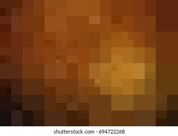 Dark Orange vector abstract textured polygonal background. Blurry rectangle design. Pattern can be used for background.
