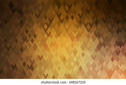 Dark Orange vector abstract textured polygonal background. Blurry rectangular design. The pattern with repeating rectangles can be used for background.