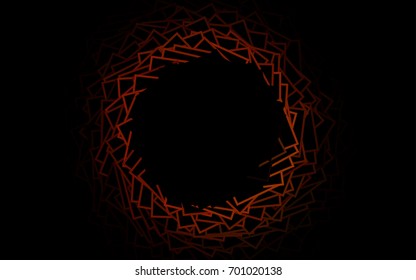 Dark Orange vector abstract textured polygonal background. Blurry rectangular design. The pattern with repeating rectangles can be used for background.