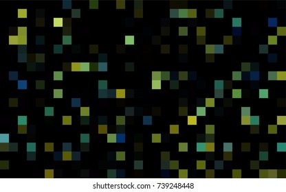 Dark Orange vector abstract textured polygonal background. Blurry rectangular design. The pattern with repeating rectangles can be used for background.