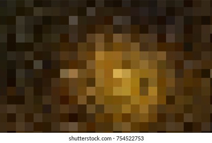 Dark Orange vector abstract textured polygonal background. Blurry rectangular design. The pattern with repeating rectangles can be used for background.