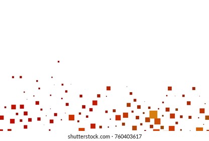 Dark Orange vector abstract textured polygonal background. Blurry rectangular design. The pattern with repeating rectangles can be used for background.