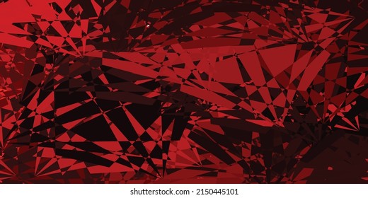 Dark Orange vector backdrop with chaotic shapes. Modern abstract illustration with gradient random forms. Elegant design for wallpaper set.