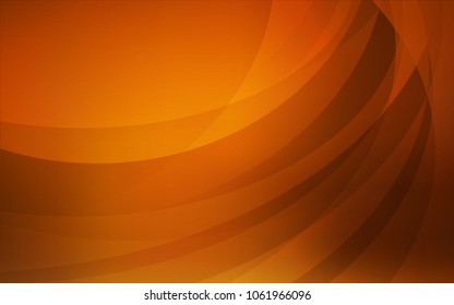 Dark Orange vector background with abstract circles. Brand-new colored illustration in marble style with gradient. Marble design for your web site.