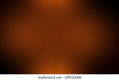 Dark Orange vector background with bubbles. Illustration with set of shining colorful abstract circles. Pattern can be used for futuristic ad, booklets.