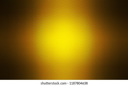Dark Orange vector background with bubbles. Modern abstract illustration with colorful water drops. Pattern can be used for futuristic ad, booklets.