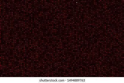 Dark Orange vector background with bubbles. Blurred decorative design in abstract style with bubbles. Pattern for ads, leaflets.