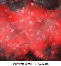 Dark Orange vector background with circles. Modern abstract illustration with colorful circle shapes. Pattern for websites, landing pages.