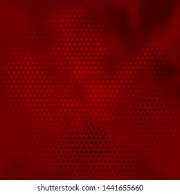 Dark Orange vector background with circles. Modern abstract illustration with colorful circle shapes. Pattern for websites, landing pages.