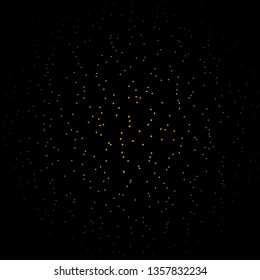 Dark Orange vector background with colorful stars. Decorative illustration with stars on abstract template. Design for your business promotion.