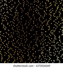Dark Orange vector background with colorful stars. Colorful illustration with abstract gradient stars. Pattern for new year ad, booklets.