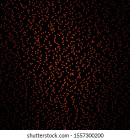 Dark Orange vector background with colorful stars. Shining colorful illustration with small and big stars. Design for your business promotion.