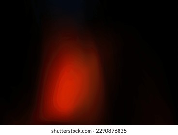 Dark Orange vector background with curved circles. Modern gradient abstract illustration with bandy lines. A new texture for your  ad, booklets, leaflets.