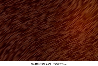 Dark Orange vector background with lamp shapes. Colorful abstract illustration with gradient lines. Marble style for your business design.