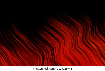 Dark Orange vector background with lava shapes. Colorful illustration in abstract marble style with gradient. The elegant pattern for brand book.
