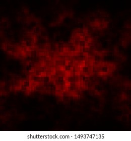 Dark Orange vector background in polygonal style. Rectangles with colorful gradient on abstract background. Best design for your ad, poster, banner.