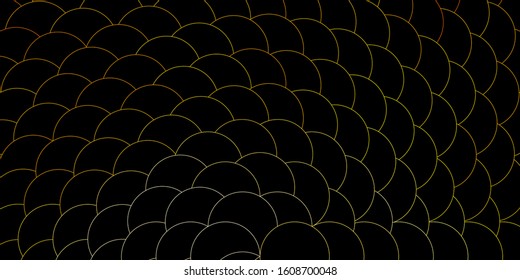 Dark Orange vector background with spots. Abstract illustration with colorful spots in nature style. Design for posters, banners.