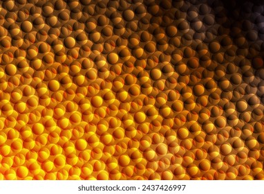 Dark Orange vector background with spots. Beautiful colored illustration with blurred circles in nature style. Pattern for textures of wallpapers.
