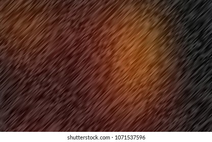 Dark Orange vector background with straight lines. Shining colored illustration with narrow lines. Best design for your ad, poster, banner.