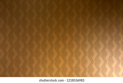 Dark Orange vector background with straight lines. Modern geometrical abstract illustration with Lines. Template for your beautiful backgrounds.