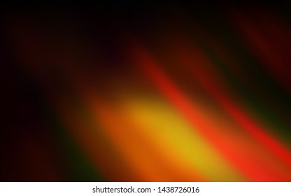 Dark Orange vector background with straight lines. Modern geometrical abstract illustration with Lines. Smart design for your business advert.