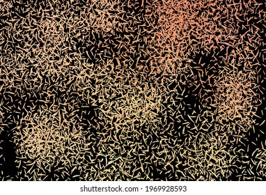 Dark Orange vector background with straight lines. Glitter abstract illustration with colorful sticks. Best design for your ad, poster, banner.