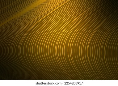 Dark Orange vector background with straight lines. Glitter abstract illustration with colorful sticks. Smart design for your business advert.