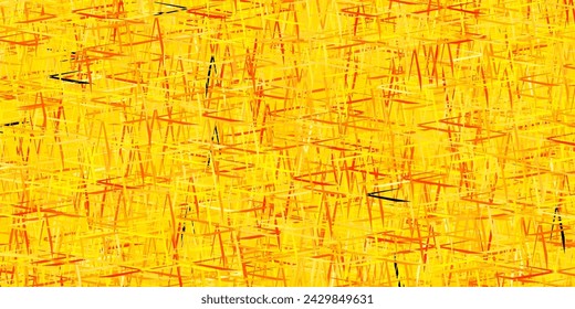 Fondo de vector naranja oscuro con líneas rectas. Diseño decorativo borroso en estilo simple con líneas. Patrón para anuncios, folletos, folletos.