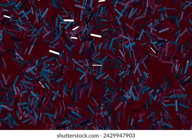 Dark orange vector background with straight lines. Glitter abstract illustration with colored sticks. Backdrop for TV commercials.