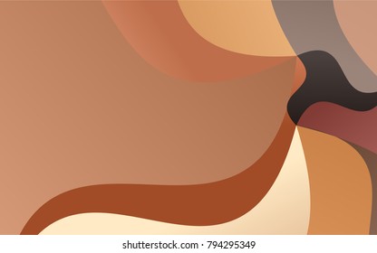 Dark Orange vector bandy background. An elegant bright illustration with gradient. The textured pattern can be used for background.