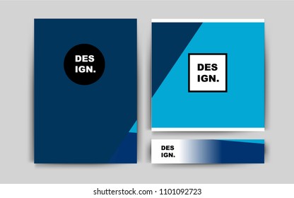 Dark Orange vector banner for websites. Modern abstract design concept with colorful gradient. Beautiful design for cover of notepads.