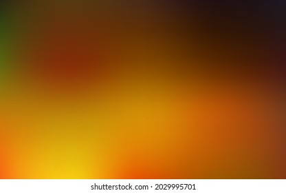 Dark orange vector blur layout. Modern elegant blur illustration with gradient. Landing pages design.