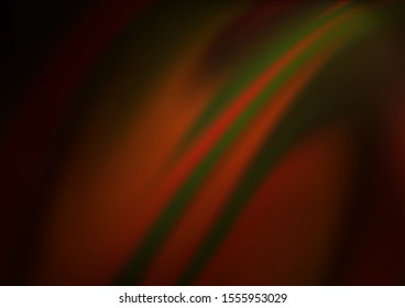 Dark Orange vector blur pattern. Modern geometrical abstract illustration with gradient. The template can be used for your brand book.