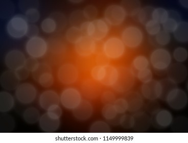 Dark Orange vector blurred background. Glitter abstract illustration with an elegant design. The template can be used for your brand book.