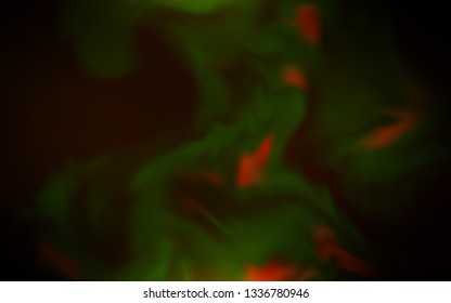 Dark Orange vector blurred background. New colored illustration in blur style with gradient. Completely new design for your business.