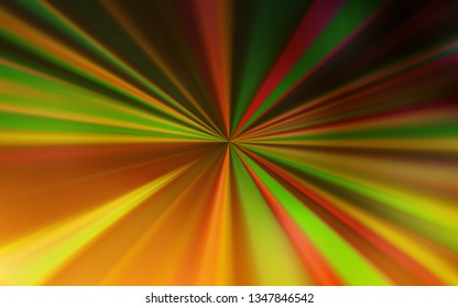 Dark Orange vector blurred background. Colorful abstract illustration with gradient. New style for your business design.