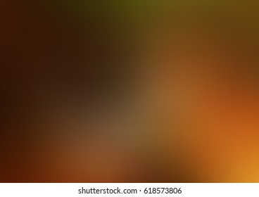 Dark Orange vector blurred background with glow. Art design pattern. Glitter abstract illustration with elegant bright gradient design.