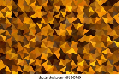Dark Orange vector blurred background. blurred geometric sample with gradient.  The best blurred design for your business.