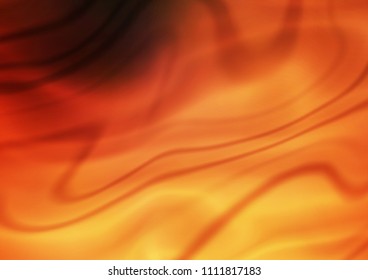 Dark Orange vector blurred bright template. Shining colored illustration in a Brand new style. A completely new design for your business.