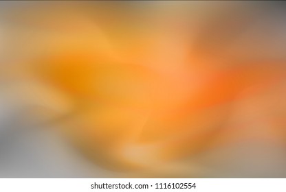 Dark Orange vector blurred bright pattern. Brand-new colored illustration in blurry style with gradient. The blurred design can be used for your web site.