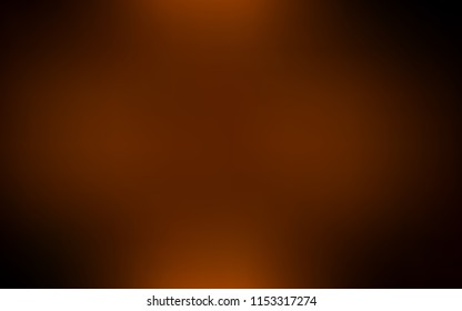 Dark Orange vector blurred bright template. Modern geometrical abstract illustration with gradient. A completely new template for your business design.