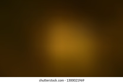 Dark Orange vector blurred bright template. Colorful illustration in abstract style with gradient. Smart design for your work.