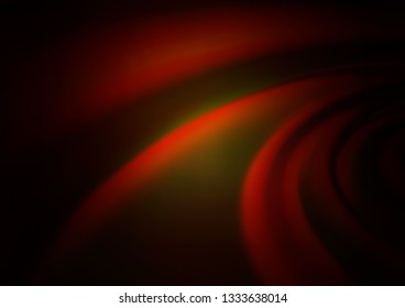 Dark Orange vector blurred bright pattern. Modern geometrical abstract illustration with gradient. Brand new design for your business.