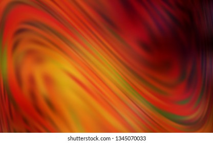 Dark Orange vector blurred bright pattern. An elegant bright illustration with gradient. Elegant background for a brand book.