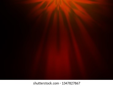 Dark Orange vector blurred bright template. Colorful abstract illustration with gradient. A completely new template for your design.
