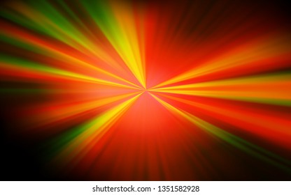 Dark Orange vector blurred bright pattern. Shining colored illustration in smart style. New style design for your brand book.