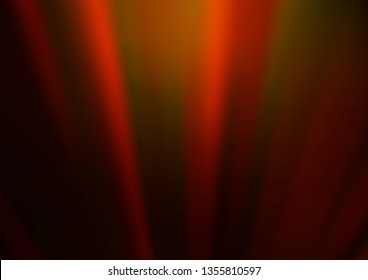 Dark Orange vector blurred bright pattern. Creative illustration in halftone style with gradient. The template for backgrounds of cell phones.