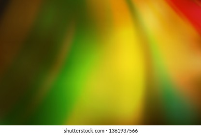 Dark Orange vector blurred bright pattern. New colored illustration in blur style with gradient. Smart design for your work.