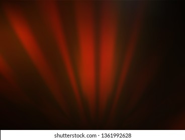 Dark Orange vector blurred bright pattern. Shining colorful illustration in a Brand new style. The blurred design can be used for your web site.